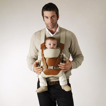leather baby carrier